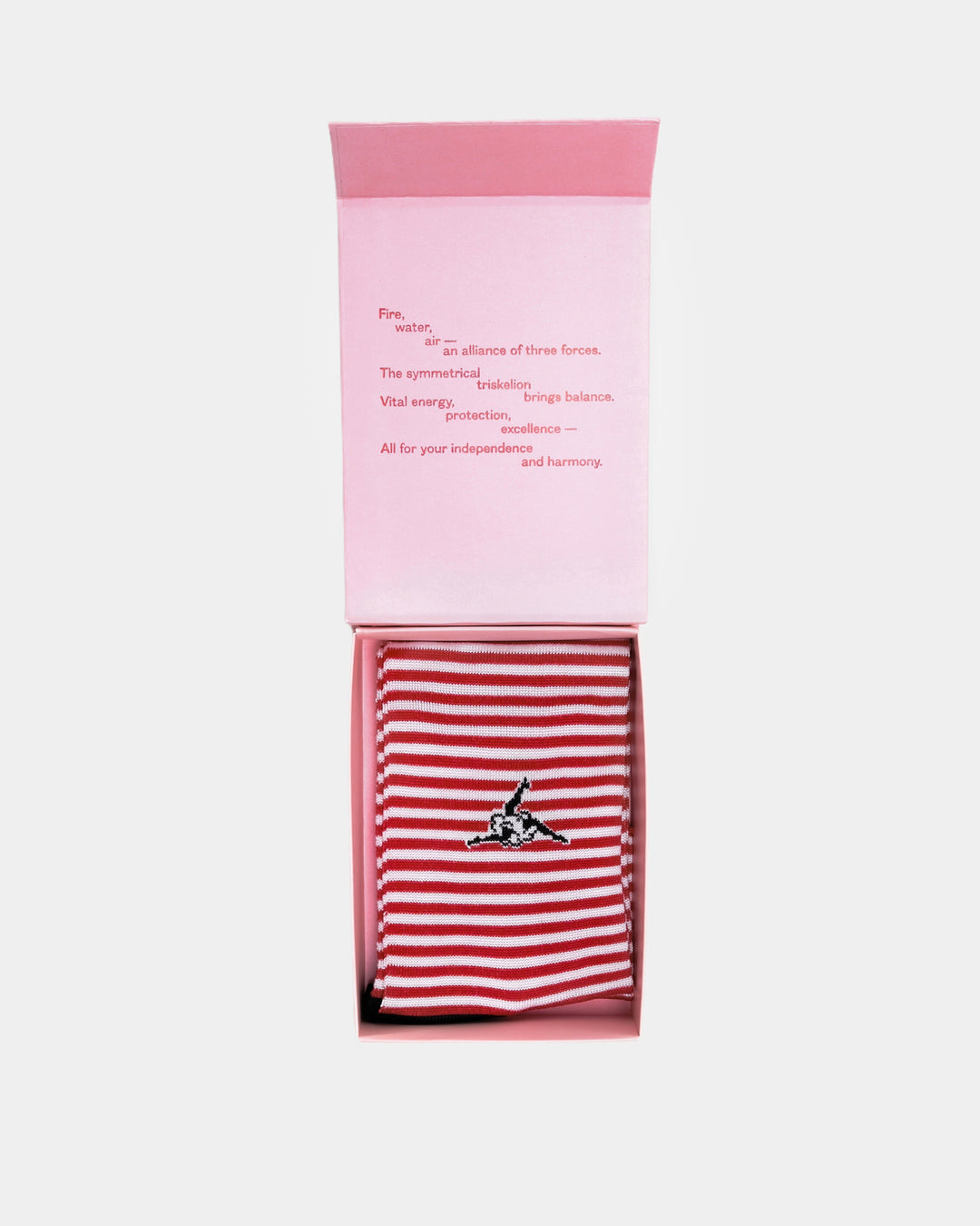 Гольфи Stripes red&white