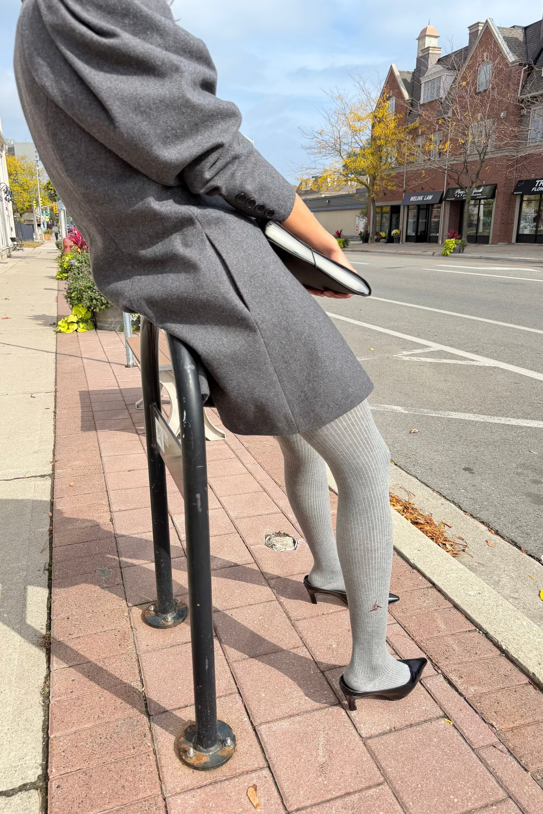 Панчохи Washed Gray