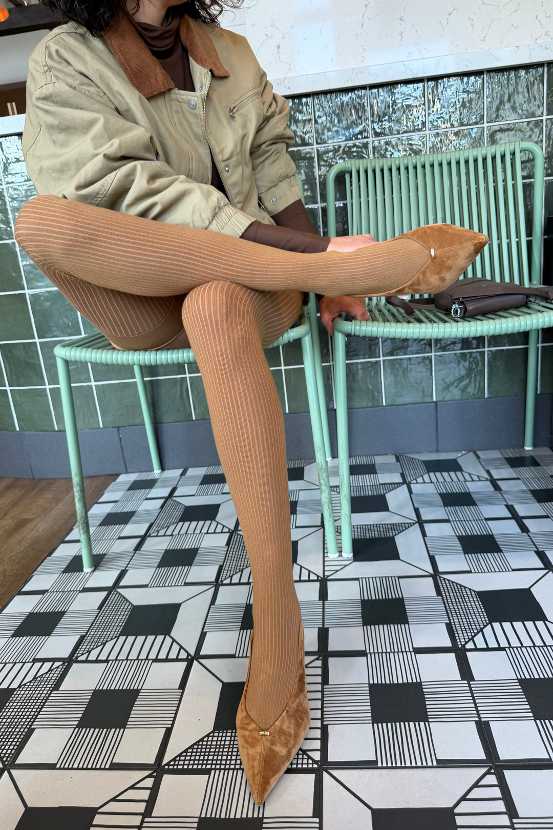 Панчохи Tobacco Suede