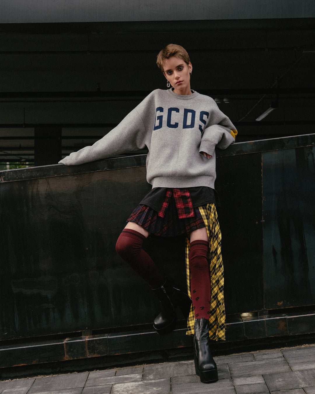 Високі гольфи Shur Shur Cherry