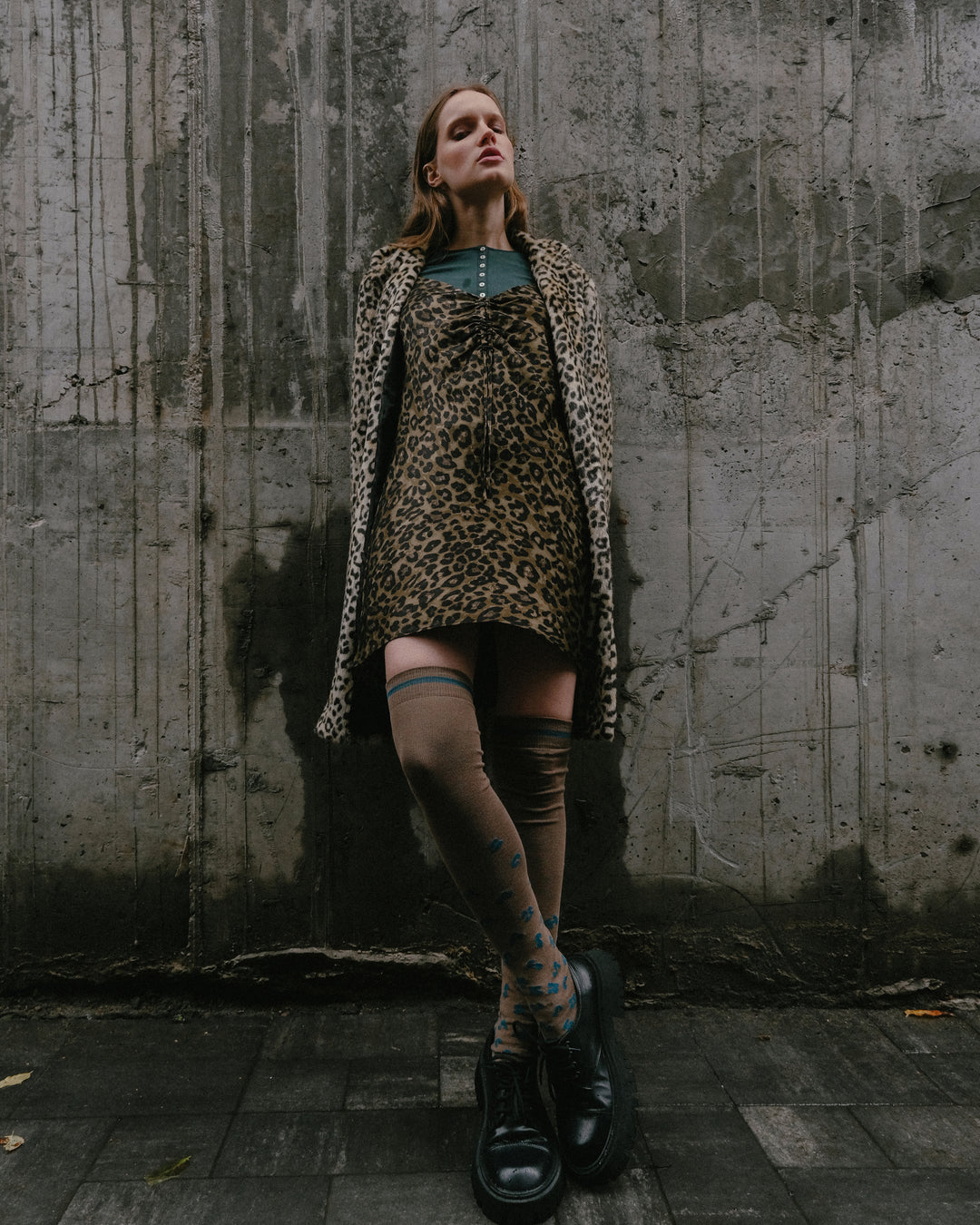 Високі гольфи Shur Shur Pine Cacao