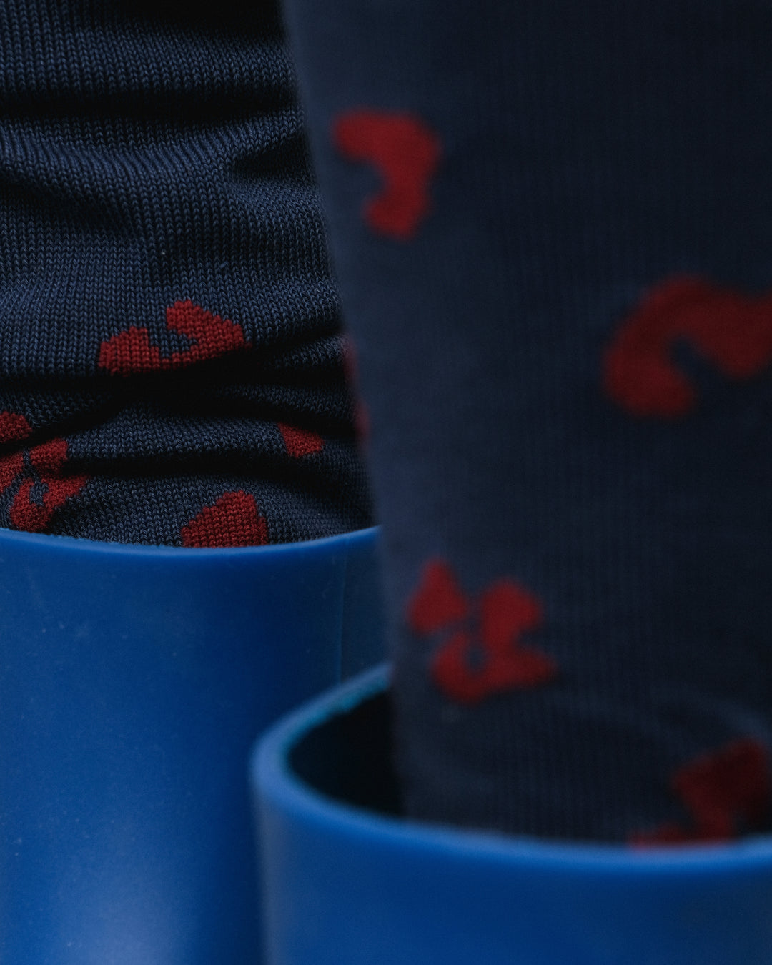 Високі гольфи Shur Shur Blue Cherry